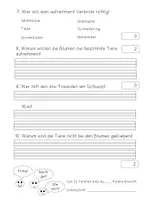 Vorschau - Test - Lernzielkontrolle Lesen 2. Klasse - Freunde - Seite 2