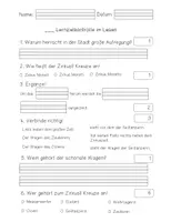 Vorschau - Test - Lernzielkontrolle Lesen 2. Klasse Der Zirkus kommt - Seite 2