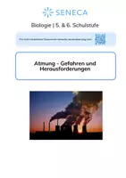 Vorschau - Arbeitsblätter - Atmung - Gefahren und Herausforderungen - Biologie 5. & 6. Klasse - Deckblatt