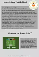 Vorschau - Präsentationen/Tafelbilder - Interaktives Tafelfußball - auch für Onlineunterricht - Seite 1