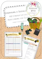Vorschau - Arbeitsblätter - Materialpaket Planungs- und Kochgruppe alle Materialien Fachunterricht - Seite 1