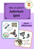 Vorschau - Spiele - Finde den Zwilling - Bildkartenspiele für den Religionsunterricht - Deckblatt