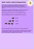 Vorschau - Arbeitsblätter - Materialpaket: Bibel - Sudokus - Seite 1