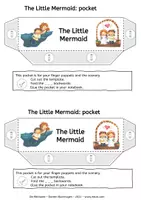 Vorschau - Mal- und Bastelvorlagen - Finger puppets: The Little Mermaid - Seite 3