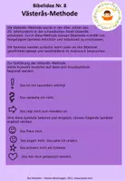Vorschau - Präsentationen/Tafelbilder - Die Västeras-Methode: Tafel- und Legekarten zur Bibelidee Nr. 8 - Seite 1