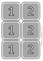 Vorschau - Präsentationen/Tafelbilder - Rythmusbaukasten: Tafel- und Legekarten Bodypercussion - Seite 3