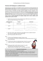 Vorschau - Arbeitsblätter - Grammar with Shakespeare: if-clauses (Revision | Oberstufe) - Seite 2