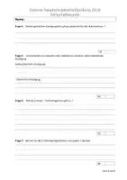 Vorschau - Stundenentwürfe - Komplette Hauptschulabschlussprüfung Fach Wirtschaft - Seite 1
