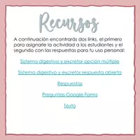 Vista previa - Tarjetas / Manipulativos - Los aparatos digestivo y excretor preguntas de comprensión - página 2