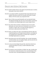 Vorschau - Arbeitsblätter - Arbeitsblätter mit Dialog zum Thema "Soziale Netzwerke" - Deckblatt