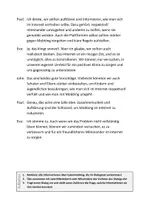 Vorschau - Arbeitsblätter - Arbeitsblätter mit Dialog zum Thema "Cybermobbing" + Infografik - Seite 1
