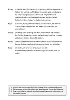 Vorschau - Arbeitsblätter - Lernplakat + Arbeitsblätter mit Dialog zum Thema "Onlineshopping" + Infografik - Seite 2