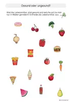 Vorschau - Unterrichtsreihen - Gesunde Ernährung: Unterrichtsreihe (Kl. 3/4) - Seite 1