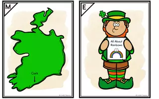 Vorschau - Arbeitsblätter - St. Patrick's Day - Story Walk - Logan's Day (Ireland) - Seite 2