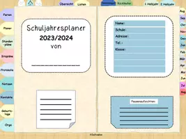Vorschau - Lehrpläne/Lehrermaterial - Digitaler Schuljahresplaner 23_24 - Seite 2