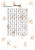 Vorschau - Spiele - Suchsel/Suchrästel Biene Jg. 5/6 - Deckblatt