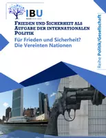 Vorschau - Unterrichtsreihen - Für Frieden und Sicherheit? Die Vereinten Nationen (Grundlagen) (direkt einsetzbare Unterrichtsstunde inkl. Stundenskizze und PowerPoint) - Deckblatt