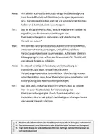 Vorschau - Arbeitsblätter - Arbeitsblätter mit Dialog zum Thema "Plastikverpackungen" - Seite 1