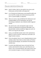 Vorschau - Arbeitsblätter - Arbeitsblätter mit Dialog zum Thema "Elektroautos" + Infografik - Deckblatt