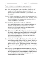 Vorschau - Arbeitsblätter - Arbeitsblätter mit Dialog zum Thema "Katastrophenschutz" - Deckblatt