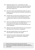 Vorschau - Arbeitsblätter - Arbeitsblätter mit Dialog zum Thema "E-Sport" + Infografik - Seite 1