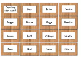 Vorschau - Stationenlernen - Spielepaket (11 Spiele) zu den Doppelkonsonanten - Seite 2