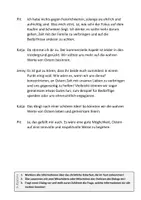 Vorschau - Arbeitsblätter - Arbeitsblätter mit Dialog zum Thema "christliches Osterfest" + Mindmap + Infografik - Seite 1