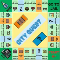 Vista previa - Juegos / Gamificación - City Quest board game and vocabulary pack | Monopoly - Portada