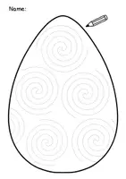Vorschau - Arbeitsblätter - 4x Motorikübungen für die Osterzeit - Kunst im Frühling Materialpaket - Seite 3