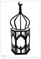 Vorschau - Mal- und Bastelvorlagen - Fensterbilder und Ausmalbilder Ramadan - Seite 2