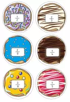 Vorschau - Spiele - Brüche Donuts / Brüche kürzen / Mathe / Freiarbeit - Seite 3