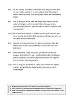 Vorschau - Arbeitsblätter - Arbeitsblätter mit Dialog zum Thema "Selfies" + Infografik - Seite 1