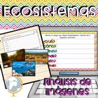 Vista previa - Hojas de trabajo - Ecosistemas introducción análisis de imágenes - Portada
