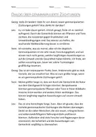 Vorschau - Arbeitsblätter - Lernposter + Arbeitsblätter mit Dialog zum Thema "genmanipulierte Züchtungen" + Infografik - Seite 1