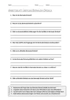 Vorschau - Arbeitsblätter - Lernposter + AB mit Fragen zum Thema "Bermuda-Dreieck" + Lösungsblatt + Mindmap + Infografik - Seite 1