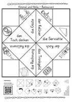 Aperçu - Jeux - im Restaurant / essen gehen Himmel und Hölle Spiel Deutsch / allemand - Page 3