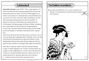 Vorschau - Mal- und Bastelvorlagen - Künstler-Faltheft: Katsushika Hokusai - Seite 3