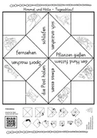 Vista previa - Juegos / Gamificación - Tagesablauf Himmel und Hölle Spiel Deutsch / juego Alemán - página 3