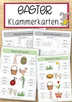 Vorschau - Anderer Materialtyp - EASTER Klammerkarten - Deckblatt