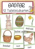 Vorschau - Anderer Materialtyp - EASTER Tafelbildkarten - Deckblatt