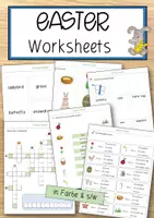 Vorschau - Anderer Materialtyp - EASTER Worksheets - Deckblatt