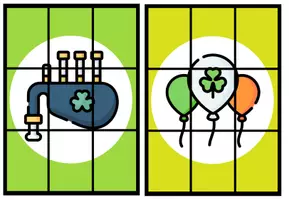 Vista previa - Juegos / Gamificación - SAINT PATRICK'S DAY – 30 Puzzles - página 1