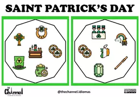 Vista previa - Juegos / Gamificación - SAINT PATRICK'S DAY – Spot the Identical Image - página 1