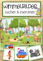 Vorschau - Anderer Materialtyp - Wimmelbilder - FRÜHLING - Deckblatt