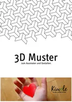 Vorschau - Mal- und Bastelvorlagen - 3D Muster zum Ausmalen - Parkettierung - Deckblatt