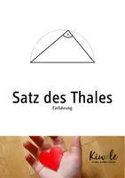 Vorschau - Arbeitsblätter - Der Satz des Thales – Einführung - Deckblatt