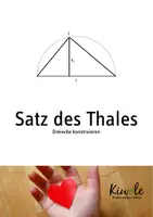 Vorschau - Arbeitsblätter - Der Satz des Thales – Dreiecke konstruieren - Deckblatt