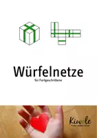 Vorschau - Arbeitsblätter - Würfelnetze für Fortgeschrittene - Deckblatt