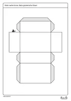 Vorschau - Mal- und Bastelvorlagen - Bastelvorlage geometrische Körper - Seite 2