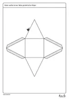 Vorschau - Mal- und Bastelvorlagen - Bastelvorlage geometrische Körper - Seite 3